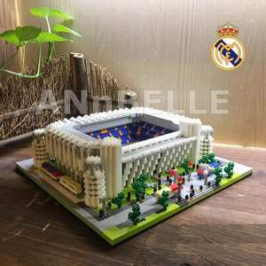 प्रसिद्ध Architechtures फुटबॉल स्टेडियम ब्लॉक मॉडल यूरोपीय संघ निर्माण ब्रिटेन स्पेन इटली जर्मनी फुटबॉल प्रशंसकों स्मारिका - Product Image 6