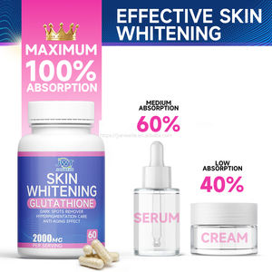 Glutathion Whitening <span class=keywords><strong>Capsules</strong></span> L-Glutathion Collageen Volwassenen 60/120 stuks Liposomale <span class=keywords><strong>Halal</strong></span> China - Product Image 4