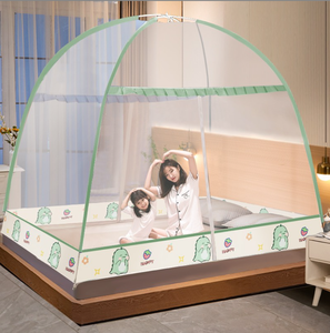 <strong>Summer</strong> New Bedroom Children's Room Double Bed Cartoon Cute Mosquito <strong>Nets</strong> with Anti-mosquito Cloth Mongolian Mosquito <strong>Net</strong> - Product Image 2
