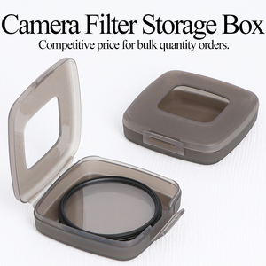 Estuche para Filtro de Lente Única SUNSHING de 60 mm, Caja de Plástico para Almacenamiento de Filtros de Fotografía, Portátil y Pequeña - Product Image 1