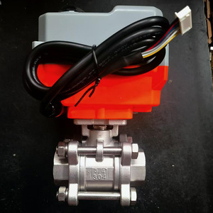 Vanne à boisseau fileté électrique trois voies Meitian Electromechanical EXQ911F-16P, commande proportionnelle intelligente, usage industriel - Product Image 2