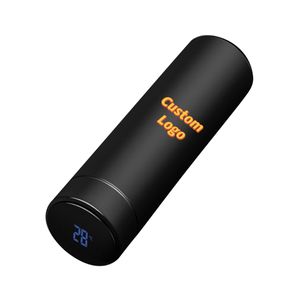 Regalo corporativo de lujo 2025 taza de acero inoxidable de negocios recta de doble pared al vacío bebidas calientes botella de agua con aislamiento térmico - Product Image 2