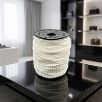 Accessoires pour stores enrouleurs : Support de commande, tête de tirage en plastique, billes de tirage circulaires 4,5*6mm, blanches, contemporaines et denses