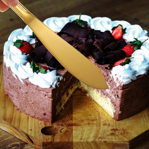 Decorative Stainless Steel Cake Server <b>Set</b> with Designer Handle Ideal for Cake Presentation and Special Events - Product Image 6