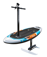 Planche hydrofoil électrique haute performance Kinma, entièrement en fibre de carbone, silencieuse et puissante avec guidon