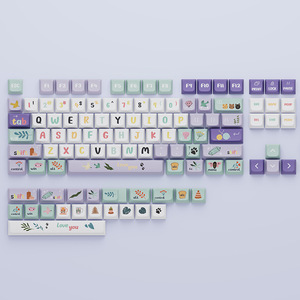 HZGAMER 124 keys A Midsummer Night Dream Keycaps Set, Custom HXDA Profile Keycap Pudding Dye Sublimation Keycap - Product Image 6