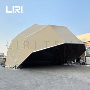 Tùy chỉnh Hợp kim nhôm điều khiển thông minh sò điệp máy bay hangar Lều để bán - Product Image 5