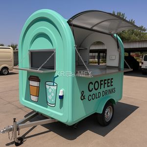 2025 Hotdog <b>Coffee</b> Small Carts Trailers For Malaysia Mobile Fast Food Truck - Product Image 1
