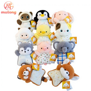 ตุ๊กตาถุงถั่วรูปสัตว์น่ารัก ขายส่ง ของเล่นตุ๊กตาหุ่นมือสำหรับเด็ก ของเล่นเสริมพัฒนาการเด็ก ของขวัญเพื่อนเล่นก่อนนอน - Product Image 1