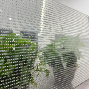 Écran d'affichage LED transparent en rouleau haute luminosité et couleur pour centres commerciaux, magasins de détail et métros, garantie 5 ans - Product Image 2