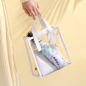 Parapluie pliable San Bito double usage à 6 baleines, grand format, renforcé, pour femme, commande manuelle, protection UV, pare-soleil - Product Image 2