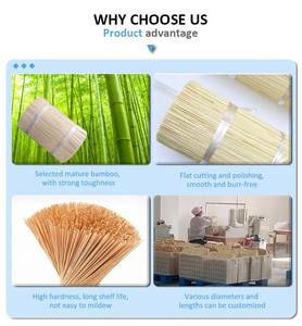 صنع المصنعون الصينيون عصي بخور الخيزران للاستعمال مرة واحدة للبخور - Product Image 5