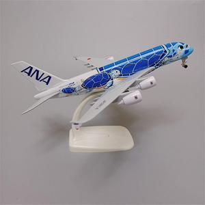 Modellino Aereo 20cm <span class=keywords><strong>ANA</strong></span> A380 Flying Honu Tartaruga Marina, Souvenir Aeronautico, Giocattolo da Collezione, Decorazione - Product Image 3
