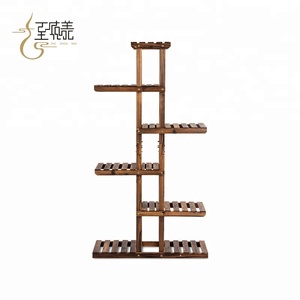 Étagère à fleurs en bois de qualité supérieure à 5 niveaux - Product Image 3