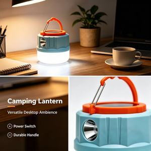 Camping <b>Lantern</b> LED Camping Light Portable Tent Light Rechargeable <b>Lantern</b> Emergency Light Flashlight <b>Lantern</b> - Product Image 3