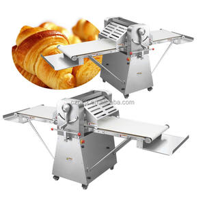 Laminoir à pâte électrique <span class=keywords><strong>professionnel</strong></span> à grande capacité pour croissants, pizzas, pâtisserie, en acier inoxydable vertical, à vendre - Product Image 2