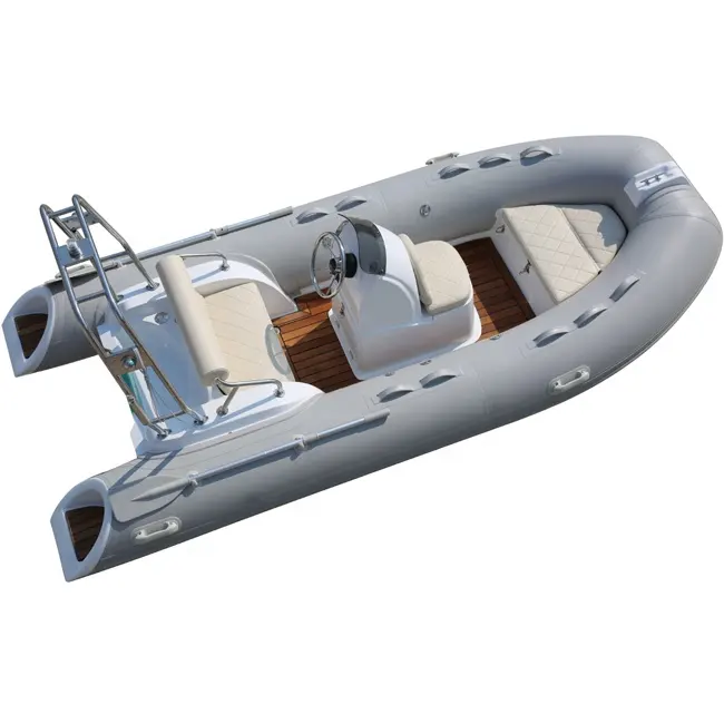 Haohai 3.9m China Ce Gonflable Ponton Pedal Patrol Schlauchboot zu verkaufen
