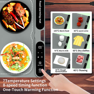 Groot Formaat Elektrische Verwarming Lade Voor Ontdooien Diepvriesproducten Opvouwbare Ontwerp Warmer Gemakkelijk Op Te Hangen En Op Te Slaan Opwarming <span class=keywords><strong>Mat</strong></span> Voor Voedsel - Product Image 2