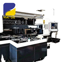 Machine à scier et à fraiser les tôles d'acier Haige HGKL1310 à commande PLC, haute vitesse et haute précision, avec engrenage/moteur/propulseur 380V