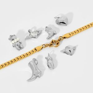 Pendentif en perle d'eau douce, sans intermédiaire, placage écologique, acier fusionné sous vide - Product Image 1