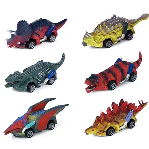Dinosaur Boomerang Inertia Mini Toy Car Simulation Triceratops Tyrannosaurus Rex Model