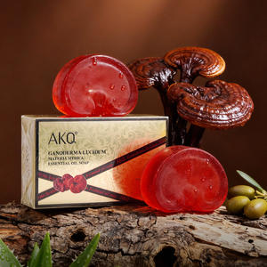 Jabón de Aceite Esencial de Ganoderma Lucidum de Marca Propia, 100 g, con Aceite de Aloe Barbadensis y Aceite de Frutas para Nutrir e Hidratar la Piel - Product Image 1