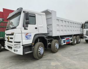 Chine robuste, normes d'émission Euro 2, caméra de camion à benne basculante, diesel lourd 20t - Product Image 5