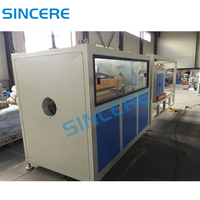 Línea de Extrusión de Tubería Corrugada de PVC de Pared Simple de Alta Velocidad con Transmisión por Engranajes para Ahorro de Energía y Protección de Agua/Cables