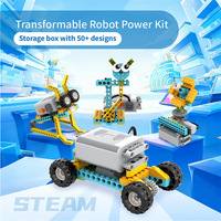 Juego de Construcción de Robots Inteligentes, Juguete Educativo, Set Prime, Lógico, Mecánico, Versión Dinámica Mejorada, Peluche, 0-3M