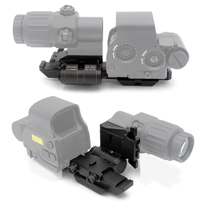 Support de fixation latérale à dégagement rapide avec système de rehausse de 58 pouces, ensemble de fixation latérale 5/<span class=keywords><strong>8</strong></span> pouces pour grossisseur <span class=keywords><strong>3X</strong></span> G33 G43 et viseur holographique point rouge - Product Image 5