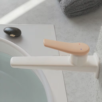 Momali 2025 dernier mitigeur de lavabo mural en laiton mitigeur de lavabo encastré robinets de lavabo de salle de bain muraux ronds