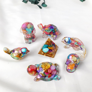 เปลือกหอยหลากสีสำหรับตกแต่งเรซิ่น ของตกแต่งโต๊ะทำงาน ตกแต่งตู้ปลา ของตกแต่งรถยนต์ ของตกแต่งบ้าน งานฝีมือประดับตกแต่ง - Product Image 3