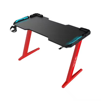 Hete Verkoop Z-Vormige Hoge Kwaliteit Computer E-Sport Speeltafel Voor Console Gamer Pc Laptop Gaming Desk