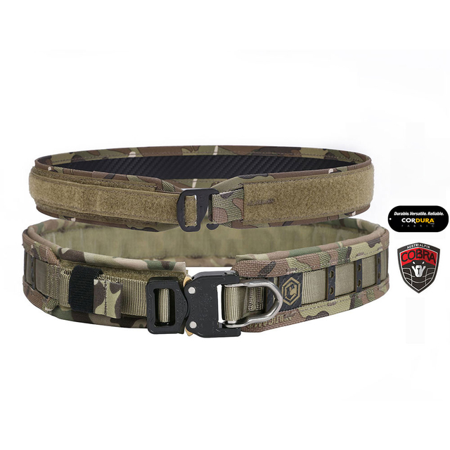 Emersongear Cordura Nylon Cobra buckle Ring Camouflage Tactical Combat Hunting Belt