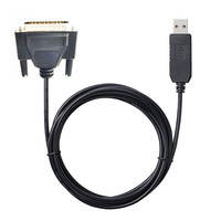 FTDI FT232RL USB a DB25 macho, 25 pines, CNC Fanuc rs232, cable de programación de control de serie CNC