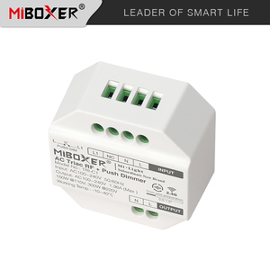 Miboxer Mi Light RF + Push <span class=keywords><strong>Dimmer</strong></span> Trailing Edge AC100 ~ 240V Tuya WiFi + RF + AC Triac <span class=keywords><strong>Dimmer</strong></span> Điều Khiển Bằng Giọng Nói Điều Khiển Đơn Màu - Product Image 4