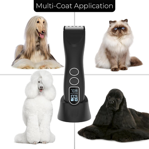 Cortadora de Pelo Inalámbrica Recargable con Cuchilla de Plástico, Bajo Ruido, para Mascotas, Perros y Gatos - Product Image 5