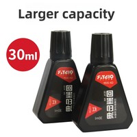 Encre de recharge pour tampon en plastique auto-encreur pour usage de bureau, encre pour tampon en caoutchouc auto-encreur