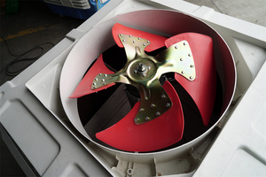 Refroidisseur d'air industriel à évaporation d'eau, ventilateur axial en plastique PP, économie d'énergie - Product Image 3