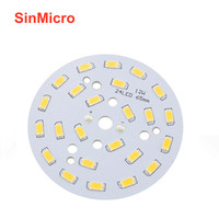 Placa de Circuito Impreso (PCB) Redonda de Aluminio Personalizada de Una Sola Cara, Luz LED de 12v, Carga Rápida, CKD SKD, 20 Vatios, QC3.0, Accesorios para PCBA