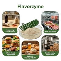 Extrait aromatique 200 000 UI/g, additifs alimentaires, enzyme aromatique de qualité, Flavorzyme de qualité alimentaire
