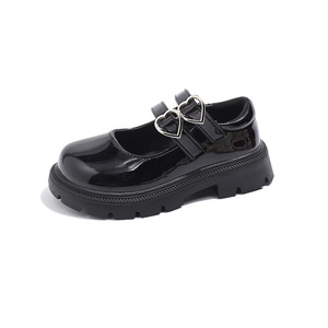 Chaussures pour enfants en cuir PU, nouvelle collection printemps-automne, style princesse, mocassins pour filles, vente en gros - Product Image 6