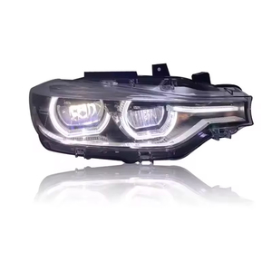 Faros Delanteros LED Láser Estilo Ikon con DRL Conmutable para BMW Serie 3 F30 F31 F35 2012-2018, 12V 6000K, Nuevos Accesorios para Auto - Product Image 1