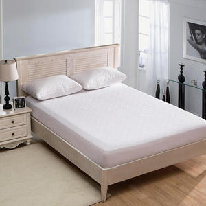 Mattress Protector Waterproof <strong>Cot</strong> Sheet Terry Cloth Wholesale 100% Cotton Simple Solid Knitted Grade a <strong>Baby</strong> <strong>Quilts</strong> &amp; Bed Covers - Product Image 2