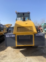 Compacteur routier vibrant à double tambour XS263J de 26 tonnes, force d'excitation de 360 kN, pour travaux routiers