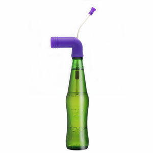 2026 Neues Produkt Einzelner Bier-Schnorchel Flaschenbier-Bongs für Aprilscherz-Geschenke Feiertage - Product Image 2