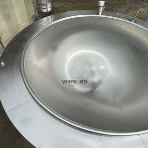 Marmite planétaire à agitation automatique pour sauce au <span class=keywords><strong>boeuf</strong></span> épicée, petite machine de cuisson d'assaisonnement au gaz - Product Image 3