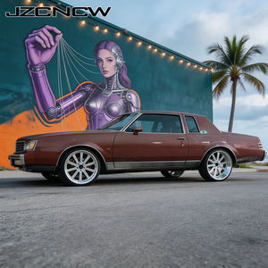 JZCNCW Llantas Forjadas de 3 Piezas con Borde Profundo de 20 22 24 26 28 30 Pulgadas, 5x114.3 5x112 75x139.7 6x139.7mm para Q7 Q8 LX GX F-150 RAM 1500 - Product Image 5