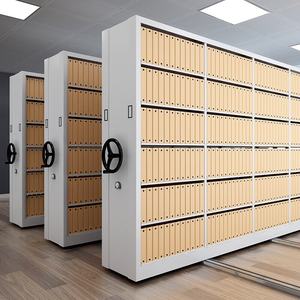 Unité <span class=keywords><strong>d</strong></span>'étagères mobiles compactes à haute densité classeur à rails roulants en vrac pour le stockage <span class=keywords><strong>d</strong></span>'archives scolaires pour la <span class=keywords><strong>banque</strong></span> <span class=keywords><strong>d</strong></span>'entrepôt de bibliothèque - Product Image 3