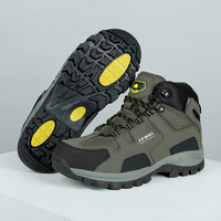 Chaussures de randonnée montantes professionnelles imperméables et respirantes avec semelle intermédiaire en TPR, à lacets, antidérapantes, légères, pour aventures en couple en plein air